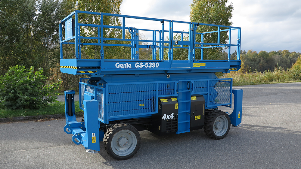 Sakselift diesel arb.h <18m støttebein